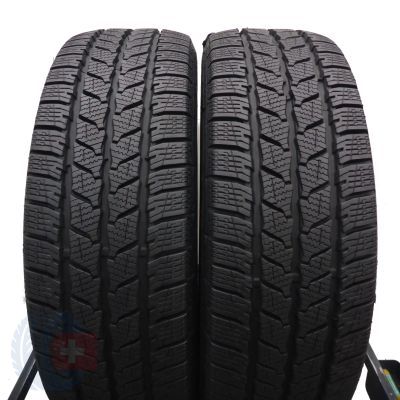 4. 4 x CONTINENTAL 215/65 R16C 109/107R VanContact Winter 2020 Jak Nowe 9,8-10,2mm