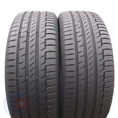 3. 4 x CONTINENTAL 225/55 R19 103V XL PremiumContact 6 Lato 2021 6,5-6,7mm