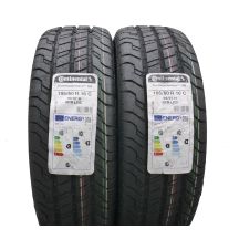 3. Opony 195/60 R16C 4x CONTINENTAL 99/97H ContiVanContact 100 Letnie 2022 Jak Nowe