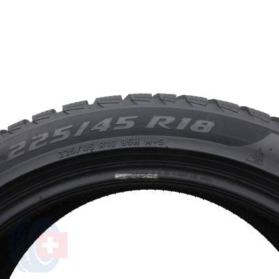 5. 2 x PIRELLI 225/45 R18 95H XL Sottozero 3 Winter BMW RunFlat Zima 2019 6mm