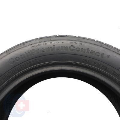 5. Opony 195/55 R16 4x CONTINENTAL 91V XL ContiPremiumContact 5 Letnie 2018 Nieużywane 