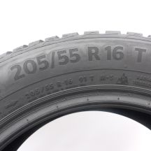 3. Opona 205/55 R16 1x CONTINENTAL 91T WinterContact TS870 Zimowa 2022 Jak Nowa 8,2mm