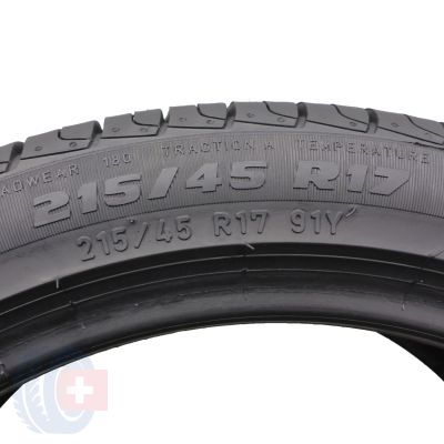 6. 4 x FORMULA 215/45 R17 91Y XL Energy Lato 2016 7,2-7,5mm Jak Nowe