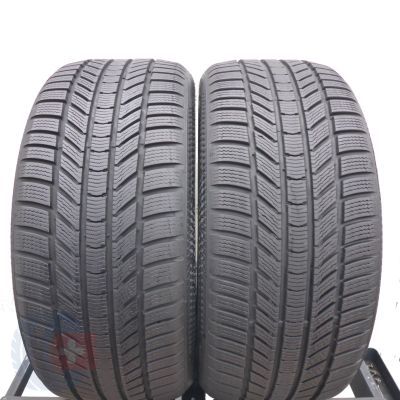 4. 4 x CONTINENTAL 245/40 R18 97V XL WinterContact TS870P Zima 2021, 2022 Jak Nowe 7,5-7,8mm