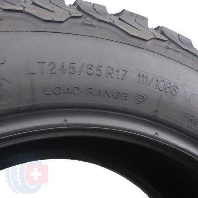 6. 2 x BF GOODRICH 245/65 R17 111/108S All-Terrain T/A KO2 Wielosezon 2021 8mm