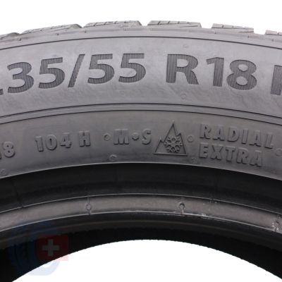 2. 4 x BARUM 235/55 R18 104H XL Polaris 5 Zima 6,5-7mm 2019