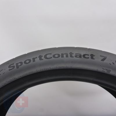 6. Opony 225/40 R19 2x CONTINENTAL 93Y XL SportContact 7 Letnie 2023, 2024 5,8-6,8mm