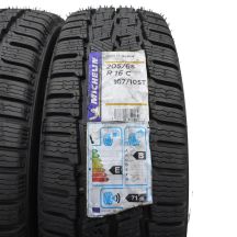 2. Opony 205/65 R16C 2x MICHELIN 107/105T Agilis Alpin Zimowe 2020 Jak Nowe Nieużywane