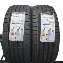 3. Opony 195/45 R16 4x CONTINENTAL 84V XL ContiEcoContact 5 Letnie 2022 Jak Nowe Nieużywane 