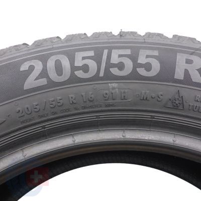 3. 1 x SEMPERIT 205/55 R16 91H Speed-Grip 5 Zima 2021 Jak Nowa 8,2mm