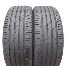 2 x CONTINENTAL 195/55 R15 85H EcoContact 6 Lato 2021 6-6.2mm 