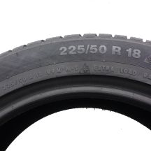 5. Opony 225/50 R18 4x CONTINENTAL 99H XL ContiWinterContact TS830P AO Zimowe 2022 Jak Nowe 7-7,2mm 