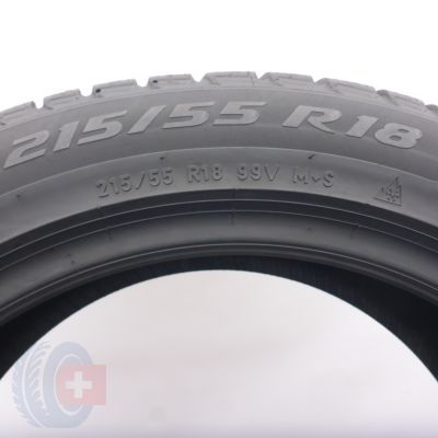 4. Opona 215/55 R18 1x PIRELLI 99V XL MO Sottozero3 Zimowa 2017 Jak Nowa Nieużywana