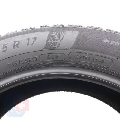 5. Opony 215/55 R17 2x MICHELIN 98V XL Alpin6 Zimowe 2021 7mm