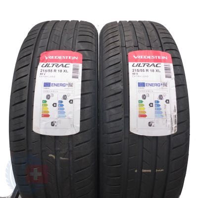 5. 4 x VREDESTEIN 215/55 R18 99V XL Ultrac Lato 2024 Jak Nowe Nieużywane