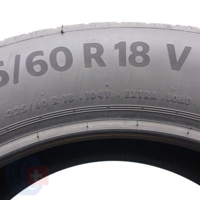 5. 4 x CONTINENTAL 225/60 R18 104V XL EcoContact 6 Lato 2022 Jak Nowe