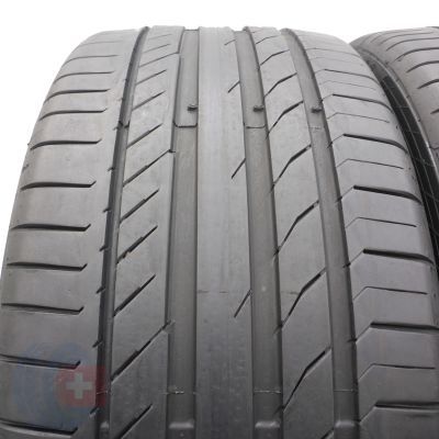 2. Opony 255/40 R20 2x CONTINENTAL 101V XL ContiSportContact 5 SEAL Letnie 2022 6.5-6.8mm