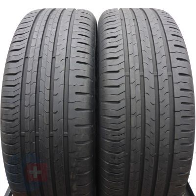 4. 4 x CONTINENTAL 235/60 R18 107V ContiEcoContact 5 VOL SUV Lato 2018 Jak Nowe 7mm