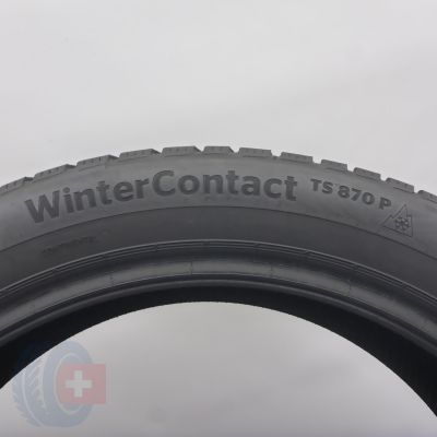 5. Opony 195/55 R20 2x CONTINENTAL 91H WinterContact TS 870P Zimowe 2023 7,8-8,5mm