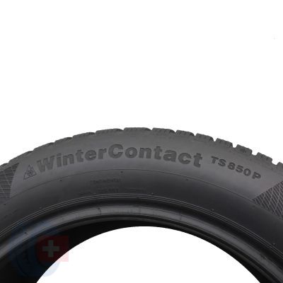 6. 2 x CONTINENTAL 215/55 R17 98V XL WinterContact TS850P Zima 2016 6,5-6,8mm