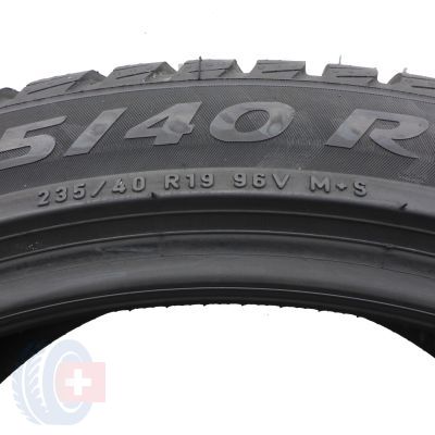 5. Opony 235/40 R19 2x PIRELLI 96V XL Sottozero 3 Winter T0 Zimowe 2022 6,8mm