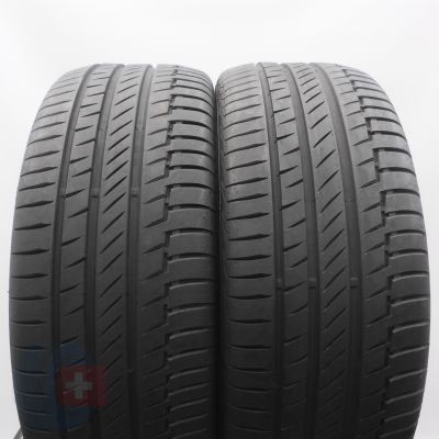 4. Opony 235/55 R17 4x CONTINENTAL 103W XL PremiumContact 6 M0-V Letnie 2021 Jak Nowe