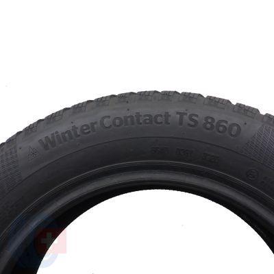 5. 1 x CONTINENTAL 185/65 R15 88T XL WinterContact TS860 Zima 2020 5,8mm