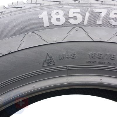 2. 2 x CONTINENTAL 185/75 R16C 104/102R VancoWinter 2 Zima 2012, 2014 Nieużywane