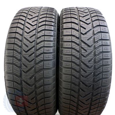 4. 4 x PIRELLI 205/55 R16 91T Snowcontrol Serie 3 Winter 190 Zima 2014, 2015 6,5-7mm