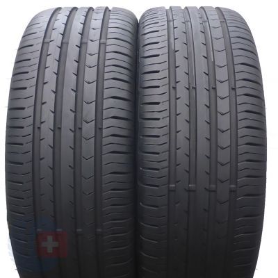 2 x CONTINENTAL 225/55 R17 97W ContiPremiumContact 5 BMW Lato DOT17 6mm