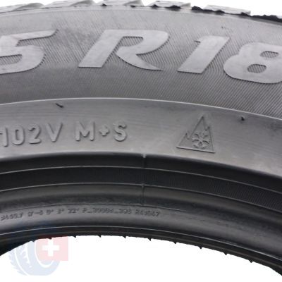 2. 4 x PIRELLI 225/55 R18 102V Sottozero 3 Winter AO Zima 6,2-6,8mm 2021/22