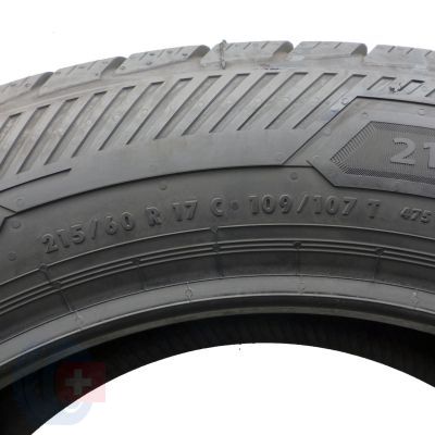 5. Opona 215/60 R17C 1x BARUM 109/107T Snovanis 3 Zimowa 2022 Jak Nowa 