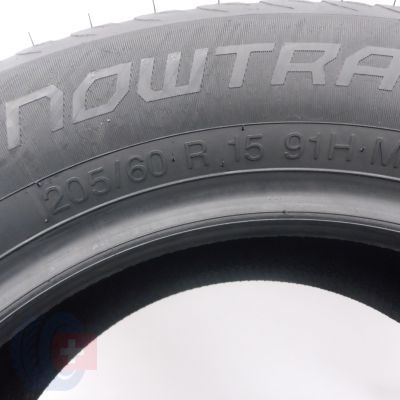 6. Opony 205/60 R15 4x VREDESTEIN 91H Snowtrac 5 Zimowe 2017 8mm