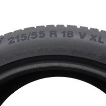 6. 4 x CONTINENTAL 215/55 R18 99V XL WinterContact TS850P Zima 8-8,3mm 2021