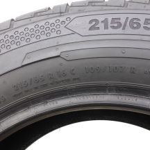 3. 1 x CONTINENTAL 215/65 R16C 109/107R ContiVanContact 100 Lato 2016 8mm