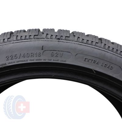 3. 1 x MICHELIN 225/40 R18 92V XL Pilot Alpin PA4 Zima 2015 5,2mm