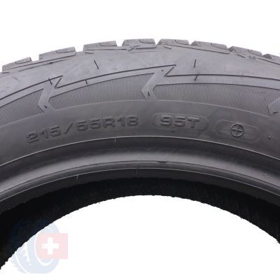 6. 4 x GOODYEAR 215/55 R18 95T UltraGrip Performance GEN-1 + Zima 6,8-7,8mm 2021 Jak Nowe