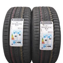 2 x CONTINENTAL 205/40 R18 86W XL PremiumContact 6 RSC Lato 2021 Jak Nowe