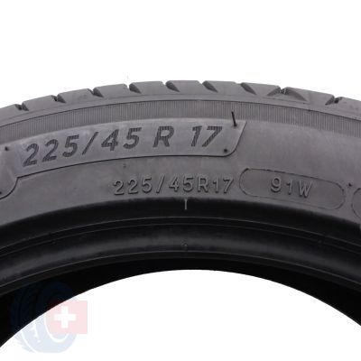 4. 2 x MICHELIN 225/45 R17 91W Primacy 4 S2 Lato 2021 6mm