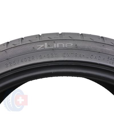 4. 1 x NOKIAN 225/40 ZR19 93Y XL zLine Lato 2017 Jak Nowa