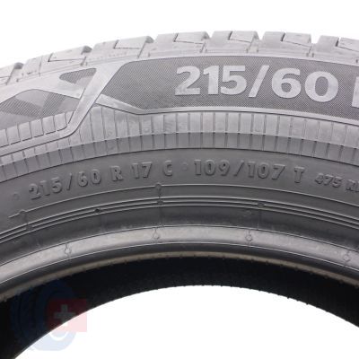 6. 4 x CONTINENTAL 215/60 R17C 109/107T VanContact Eco Lato 2021 Jak Nowe