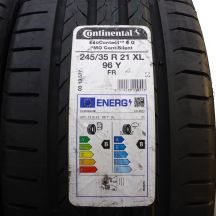 2. 2 x CONTINENTAL 245/35 R21 96Y XL EcoContact 6Q MO BMW ContiSilent Lato 2022 Jak Nowe Nieużywane 