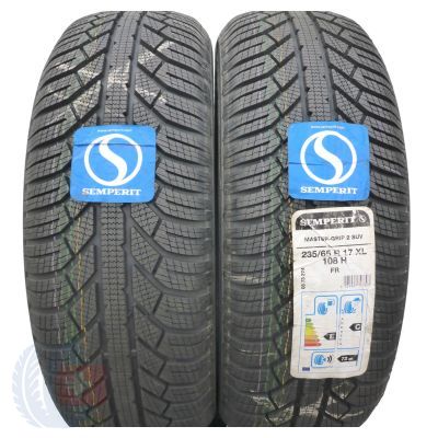 2 x SEMPERIT 235/65 R17 108H XL Master-Grip 2 SUV Zima 2018 Jak Nowe