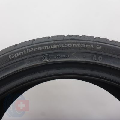 7. Opony 215/40 R17 2x CONTINENTAL 87W XL ContiPremiumContact 2 A0 Letnie 2024 Jak Nowe 