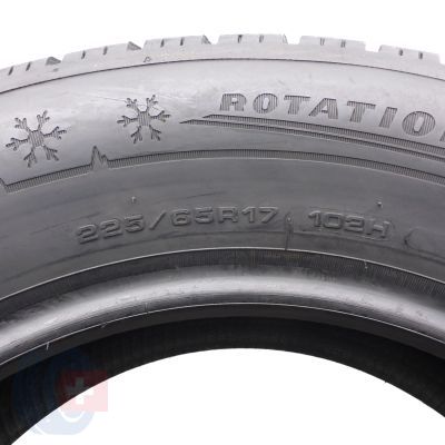 5. 2 x DUNLOP 225/65 R17 102H Winter Sport 5 SUV Zima 2022 6,8-7,2mm