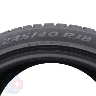 5. 2 x PIRELLI 245/40 R18 97V AO XL Sottozero 3 Winter Zima 2022 6,5mm