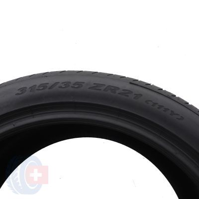 5. 2 x PIRELLI 315/35 ZR21 111Y XL P Zero N0 Lato 2021 Jak Nowe Nieużywane