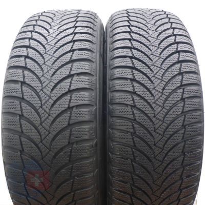 2 x NEXEN 195/65 R15 91T WinGuard SnowG WH2 Zima 2018, 2023 Jak Nowe 8mm