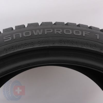 3. Opona 245/40 R19 1x NOKIAN 98V XL Snowproof 1 Zimowa 2024 7,2mm 