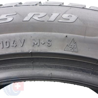2. Opony 255/45 R19 2x PIRELLI 104V XL Winter Sottozero 3 MO Zimowe 2024 5,8-6mm